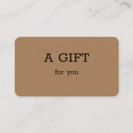 Cartão De Contato simples e mínimo adicionar o seu nome e endereço d