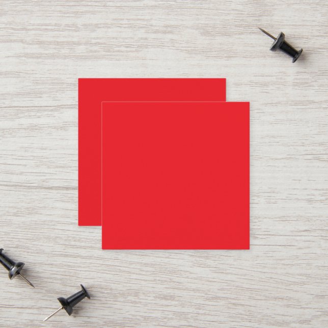 Cartão De Contato Solid Red Background  (Frente/Verso In Situ)