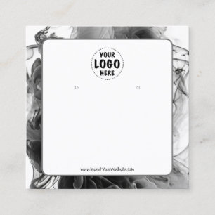 Cartão De Contato Sua placa de exibição de som gótico suave