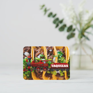 Cartão De Contato Taquizas