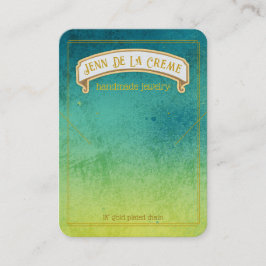 Cartão De Contato Tela de Joias do Surf das Noites do Sahara