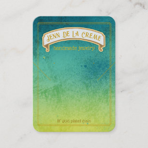 Cartão De Contato Tela de Joias do Surf das Noites do Sahara