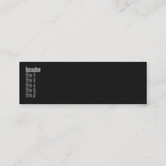 Cartão De Contato Todos costuraram acima (Frente)