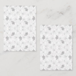 Cartão De Contato Transparent Grid Overlay – Editable PNG Texture