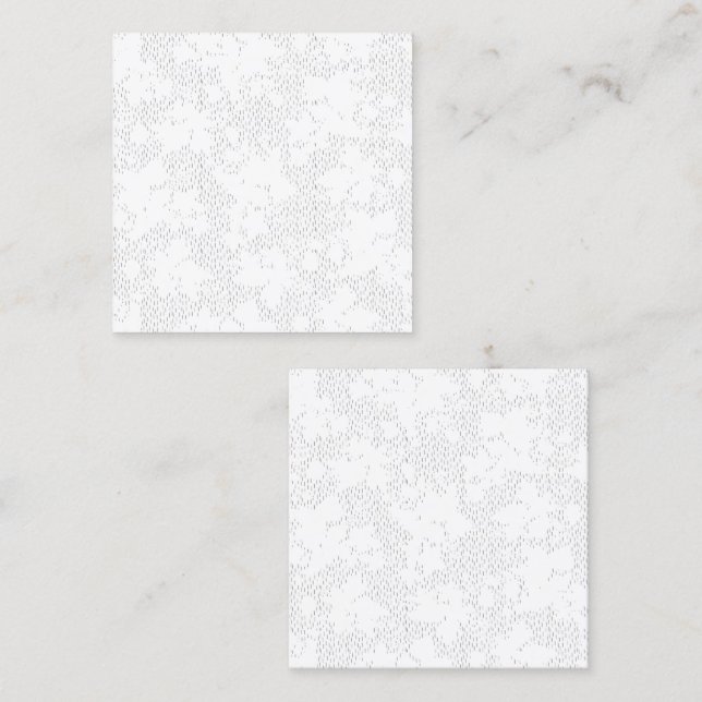 Cartão De Contato um quadro fotográfico preto e branco com fundo bra (Frente/Verso)