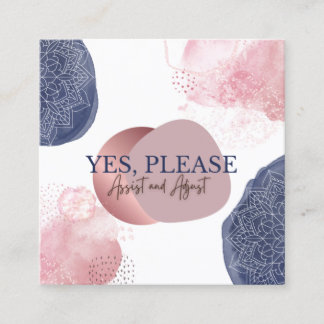 Cartão De Contato Yoga Assist Cards