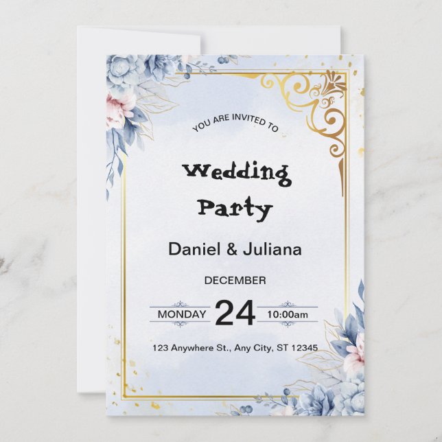 CARTÃO DE CONVITE (Frente)