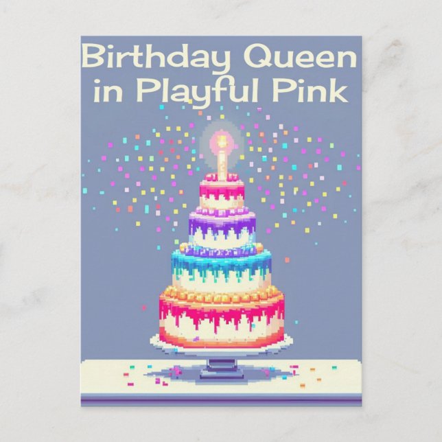 CARTÃO DE CONVITE DE ANIVERSÁRIO (Frente)