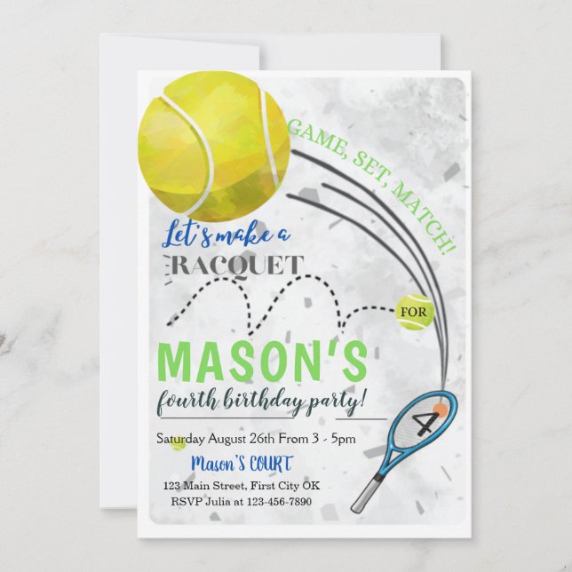 Cartão de Convite de Aniversário Diferente do Gran (Frente)