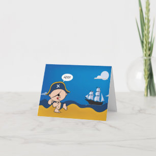 Cartão de convite de aniversário do Partido Pirata