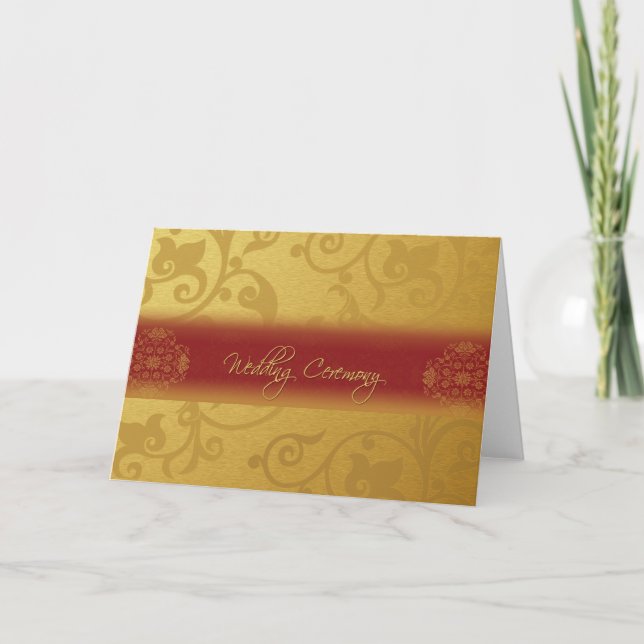 Cartão de Convite de Casamento (Frente)