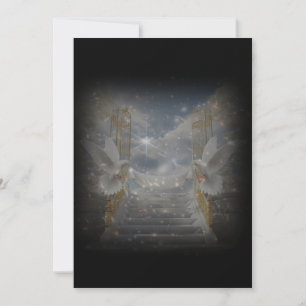 Cartão de Convite de Casamento Celestial Salve a D