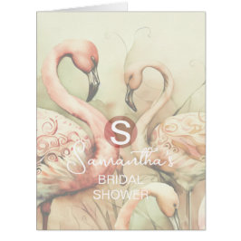 Cartão de Convite de Evento Personalizado do chá d