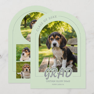Cartão de Convite de Fotos de Animais de Estimação