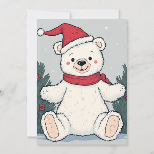 Cartão de Convite de Natal