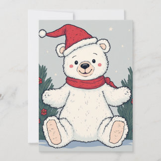Cartão de Convite de Natal