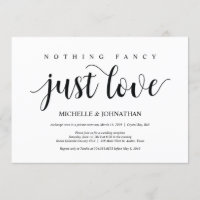 Cartão de Convite de Recepção de Casamento Rústico