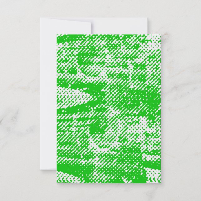 Cartão de Convite de Vazio Grunge Personalizável (Frente)