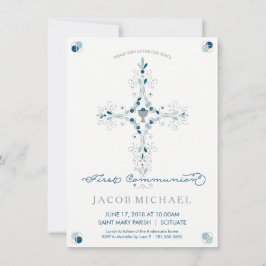 Cartão de convite do primeiro convidado da comunid