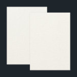 Cartão de Convite em Feltro Rústico Bege 8,9 cm x<br><div class="desc">Eleve suas ocasiões especiais com convites personalizados de feltro ecru 3, 5" x 5".</div>