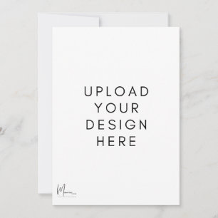 Cartão de Convite Frente e Verso