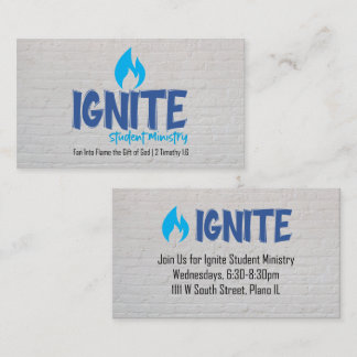 Cartão de Convite Ignite