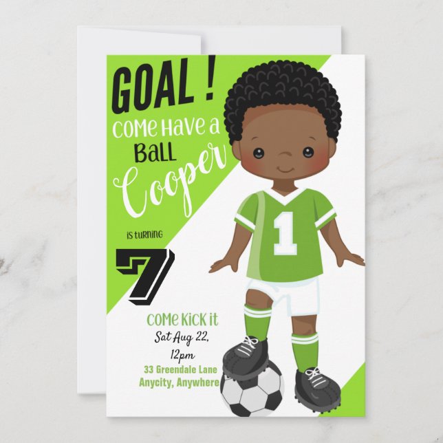 Cartão de Convite para Aniversário (Frente)