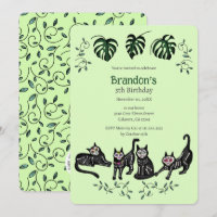 Cartão de Convite para Aniversários de criança Cut