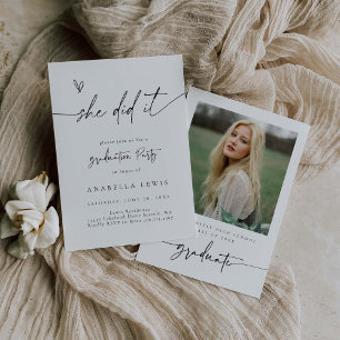 Cartão de Convite para Anúncio de Festa de formatu