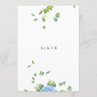 Cartão de Convite Para Casamento Eucalyptus