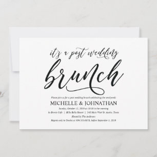 Cartão de Convite para Casamento Russo Poste Elega