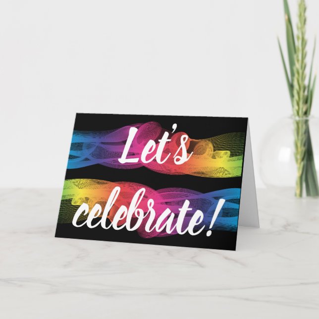 Cartão de convite para Celebração de vamos (Frente)