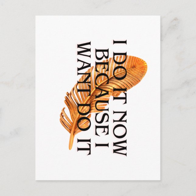 Cartão de Convite para Citação de Penas Elegante - (Frente)