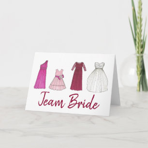 Cartão de Convite para Festa de Noiva de Casamento