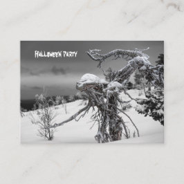 Cartão de convite para festas de Halloween