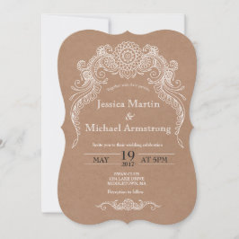 Cartão de convite para o casamento do design de ro