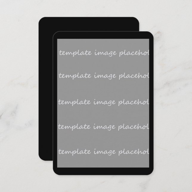 Cartão de Convite para vazios 3.5x5 Adicione sua p (Frente/Verso)