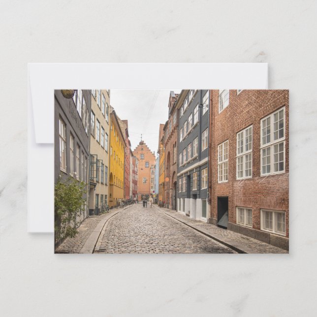 Cartão de Copenhaga Dinamarca (Frente)
