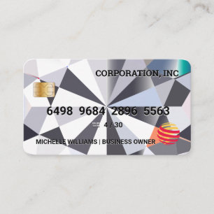 Cartão de Crédito Antecedentes de diamante