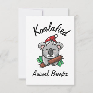 Cartão de Criador de Animais Koalafied