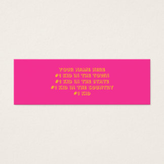 Cartão de criança nº 1