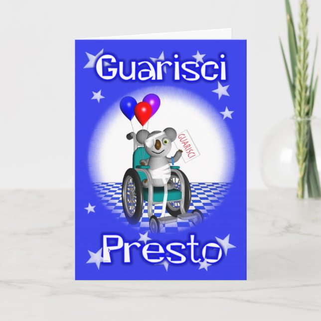 Cartão de Criança Quarisci Presto (Frente)