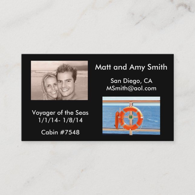 Cartão de Cruzeiro (Frente)