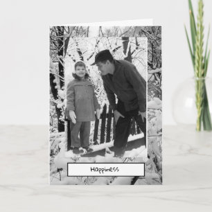 Cartão de cuidado e preocupação