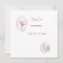 Cartão de cumprimentos achatado 