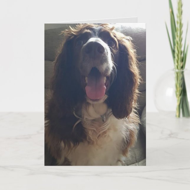 Cartão de cumprimentos com amor (Frente)