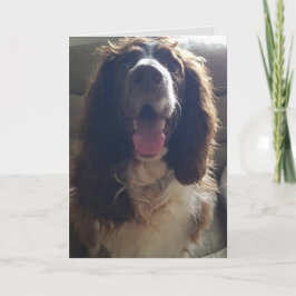 Cartão de cumprimentos com amor