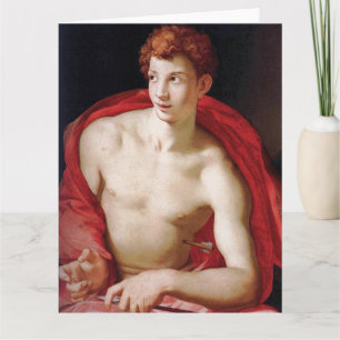 Cartão de cumprimentos de arte fina St Sebastian