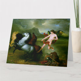 Cartão de Cumprimentos de Cavalos de Marte de Bela