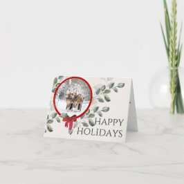 Cartão de Cumprimentos de Fim de Ano